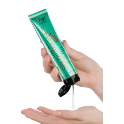 Gel Intime Lube Tube Sex Beach idéal sexe oral pêche-orange et lubrification longue