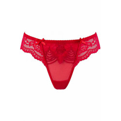 String Brésilien V9698 Axami large ceinture dentelle pour féminité sophistiquée