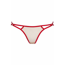 String rouge V8868 Axami ensemble V8861 soutien-gorge lingerie sophistiquée