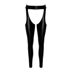 Chaps wetlook Rebel ouverture fesses jambes moulantes