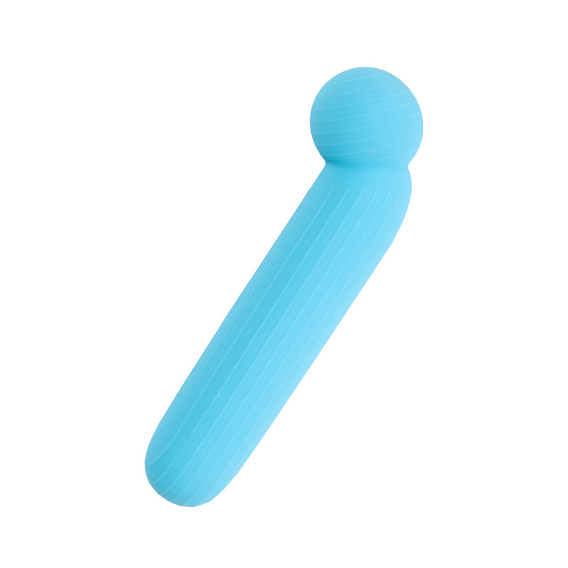 Vibro rechargeable LustTree bleu pour une stimulation point G enveloppante et naturelle
