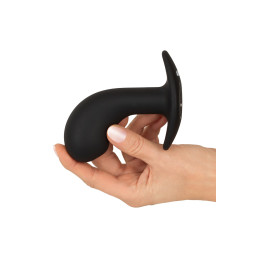 Prise prostatique vibrante Grosse Tête ANOS étanche IPX7, rechargeable USB, base large sécurisée