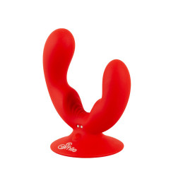 Double vibro spécial DP pour plaisir anal et vaginal simultané