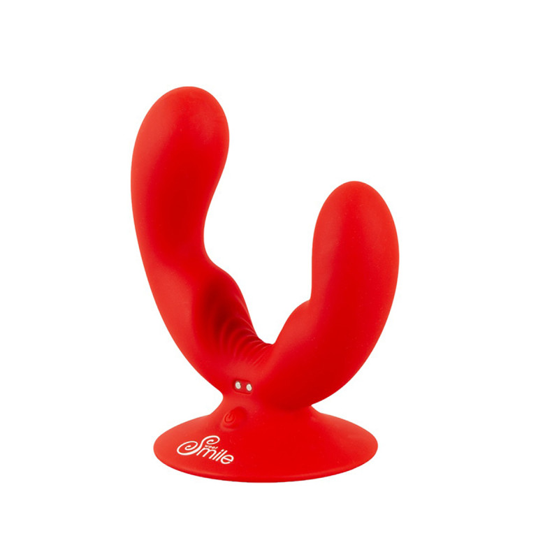 Double vibro spécial DP pour plaisir anal et vaginal simultané