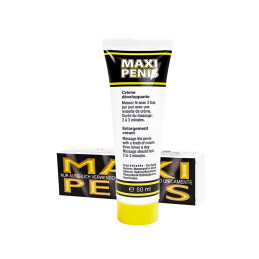 Crème Maxi Pénis 50 ml massage pour développer l’épaisseur du pénis