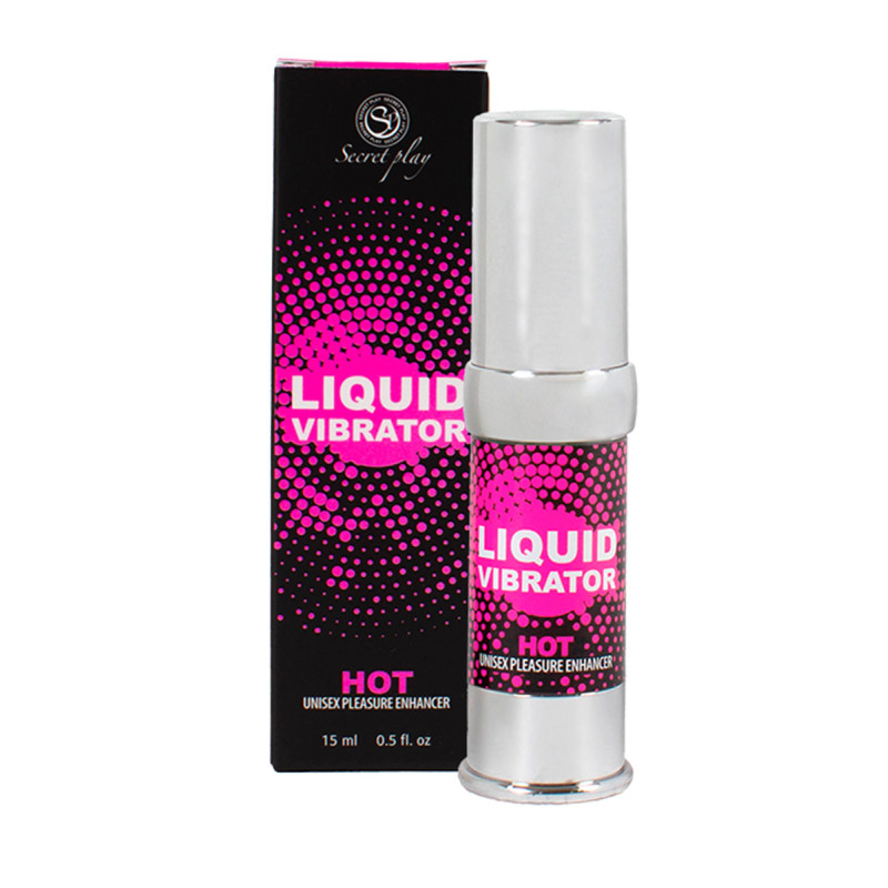 Liquid Vibrator Effet chaud 15 ml gel stimulant réchauffant
