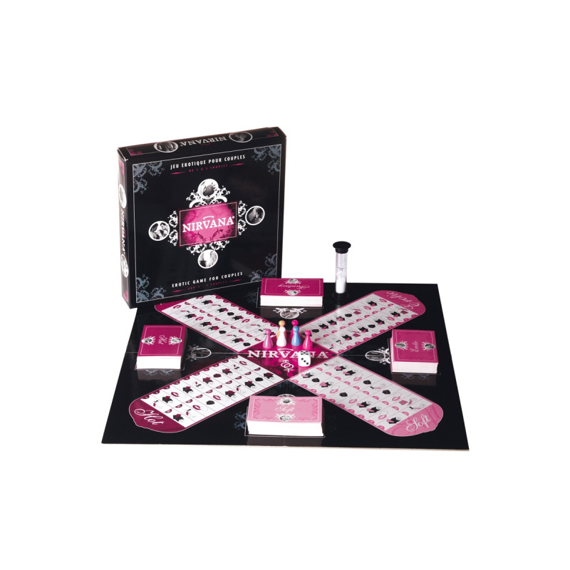 Jeu érotique pour couples Nirvana gages variés ambiance