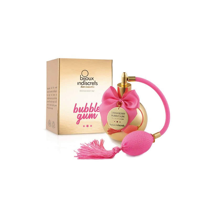 Parfum aphrodisiaque Bubble Gum brume corporelle intime