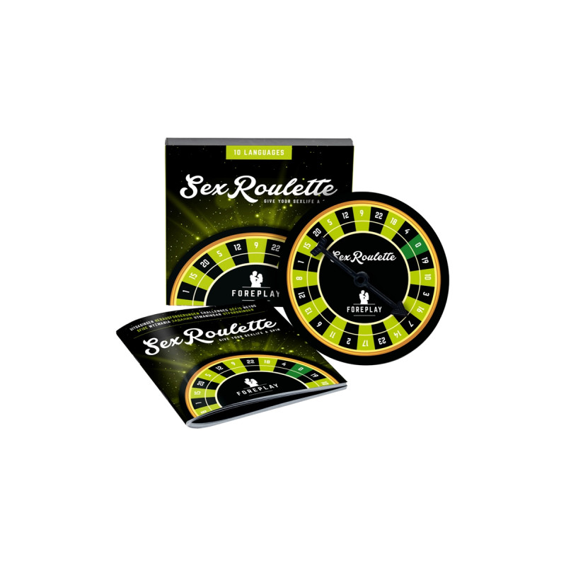 Sex roulette Foreplay, jeu intime pour pimenter vos soirées et explorer de nouveaux plaisirs en duo