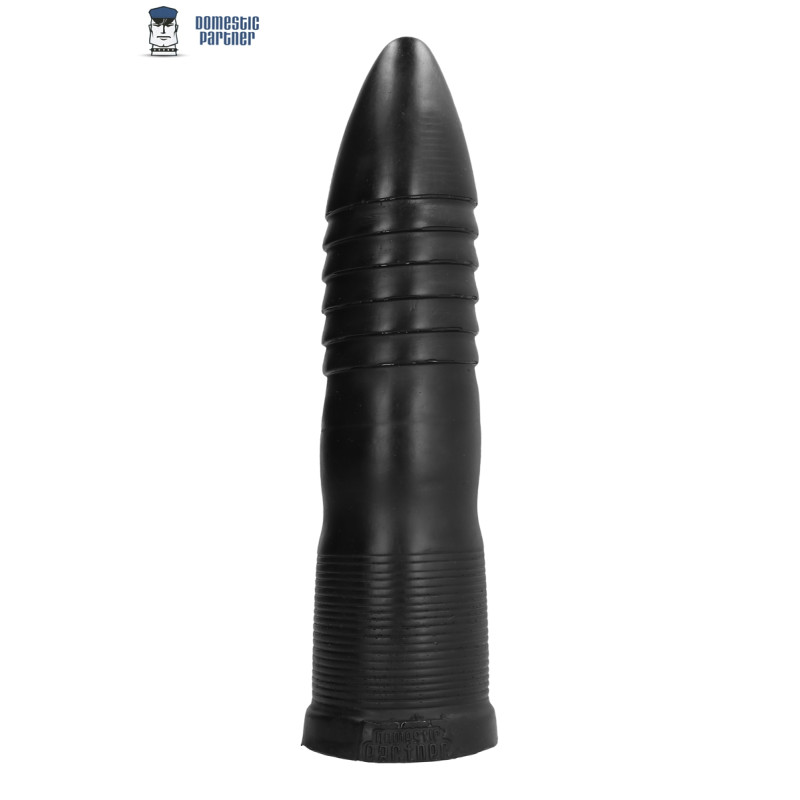 plug anal torpedo xxl 33,5 cm strié pour sensations anales intenses