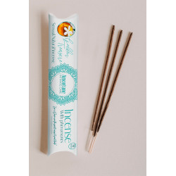 Encens aux pheromones Golden treasure Amoreane, un bâtonnet d'encens au parfum de jasmin.