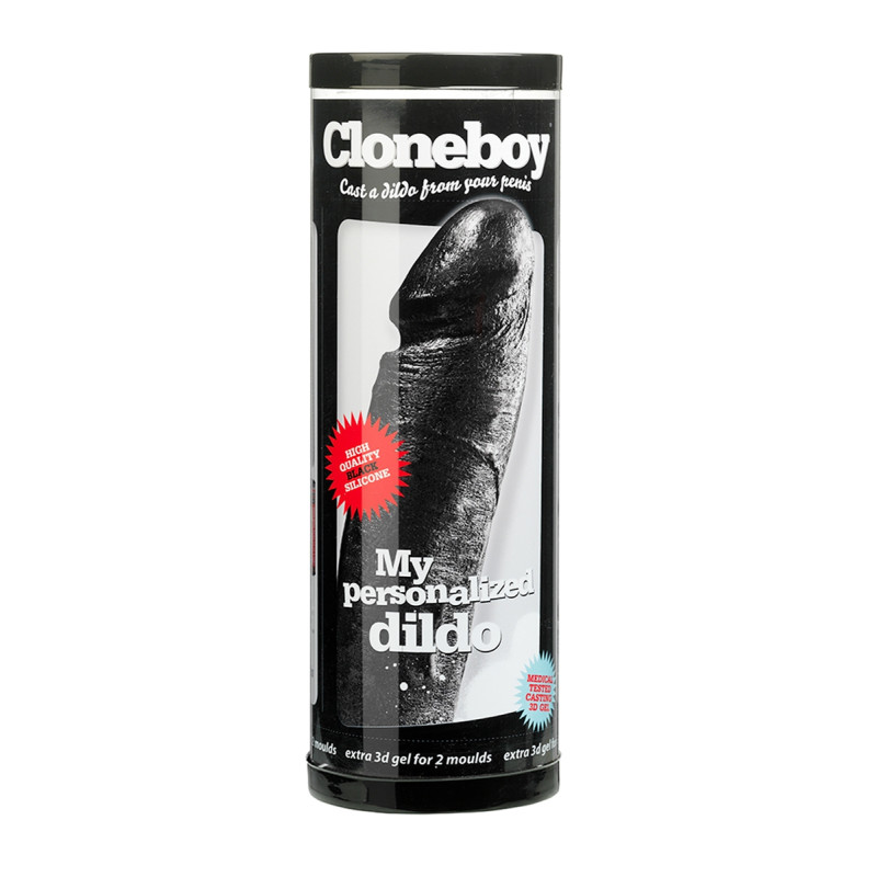 kit moulage cloneboy noir silicone réplique pénis réaliste