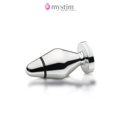 plug anal mystim chauffable et refroidissable pour sensations variées