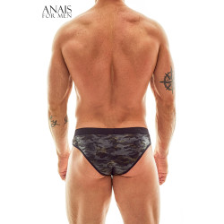 Slip Electro Anaïs for Men,Lingerie masculine en tissu doux et élastique, slip avec ceinture large et détails lumineux subtils.