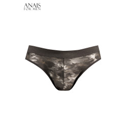 Slip Electro Anaïs for Men,Slip érotique pour homme, combinaison de transparence et de brillance pour un style audacieux.
