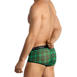 Boxer Magic Anaïs for Men,extensible, boxer confortable au motif vert et noir qui épouse la silhouette.