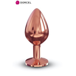 Plug anal Dorcel Medium, plaque de base pour une insertion confortable et sûre