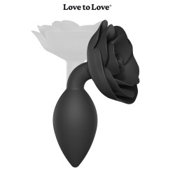 Plug anal Ouvert Roses L étanche et compatible lubrifiant eau