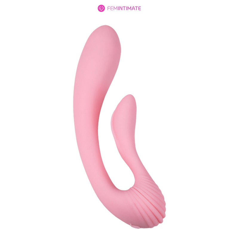 Vibro Dual Massager Femintimate vibromasseur sextoy femme stimulation clitoridienne point G plaisir