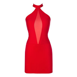 Robe rouge V9259 robe moulante sexy femme élégante mode soirée