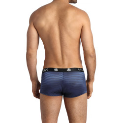 Boxer sexy Anaïs For Men design rayé bleu profond pour séduction masculine élégante