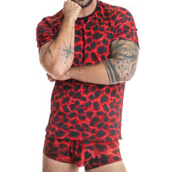 T-shirt sexy Anaïs For Men design provocant imprimé animal pour séduction masculine