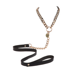 Taboom Statement laisse SM rose gold 75 cm luxueuse