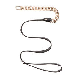 Laisse Dona Taboom BDSM chaîne dorée collier compatible