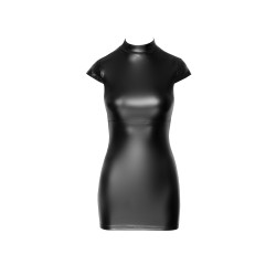 Robe wetlook Fantasy décolleté dos agrafes cou