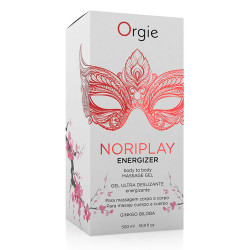Gel Massage Corps-à-Corps Noriplay Energizer idéal fusion peau et vitalité partagée